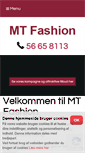 Mobile Screenshot of mtfashion.dk